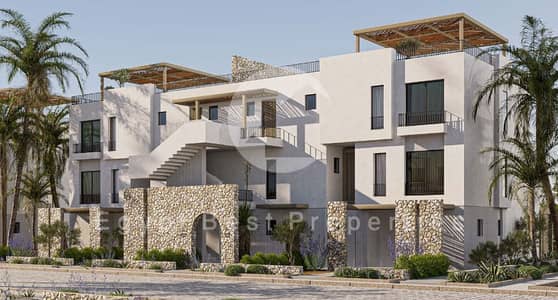 First Row on the lagoon | Own a chalet in Ras Soma Almaza Soma bay with full finishing | 5% down payment and installments up to 7 years