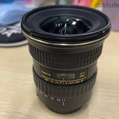 lens canon tokina 11-16mm f2,8 ef عدسة توكينا كانون