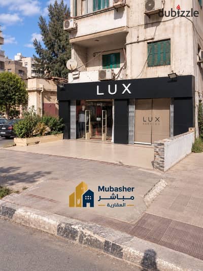 For rent | Commercial shop 100m² – Open front – Prime location Hassan Al-Mamoun Street – Al Ahly Club