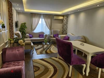 Furnished hotel-style apartment for rent in Al Rehab, next to the Old Market.