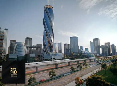 Fully Finished Office for Sale in Diamond Tower | Ready to Move | Panoramic View of Iconic Tower & Green River | 2023 Price