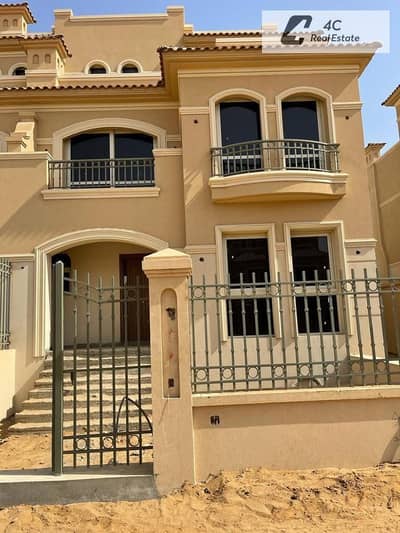 فيلا مستقلة كورنر استلام فوري ريسيل بأقل من سعر السوق 5 غرف في La Vista City العاصمة الإدارية الجديدة بالقرب من مدينة المعارض ومحور بن زايد للبيع