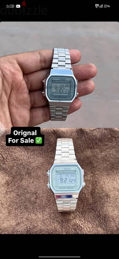 casio watch unisex