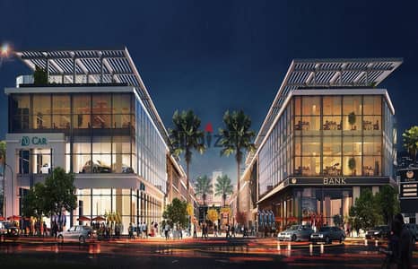 Administrative office area 3168m immediate delivery in front of Mall of Arabia at West Eleven on Gamal Abdel Nasser axis