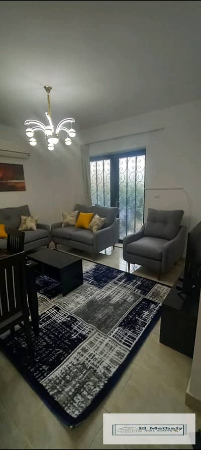 Furnished studio for rent in the new Al-Rehab Phase 7.