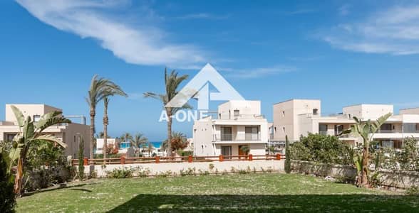 Luxury villa with a direct sea view prime location in Marassi 5 bedrooms + nanny + driver land area 600 meters North Coast Sidi Abdel Rahman