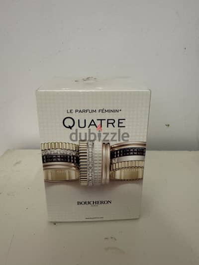 Original Boucheron perfume quatre from KSA