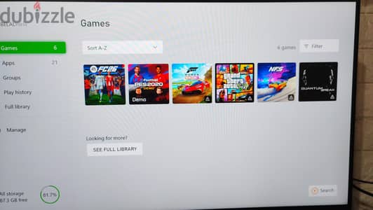 Xbox one s مع دراعين حالة ممتازة