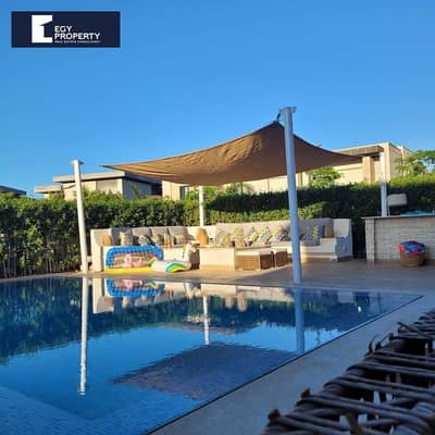 Villa with private pool for sale in swan lake north coast from hassan allam