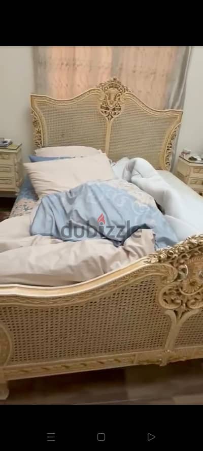 غرفه نوم استيل بحاله جيده للتواصل 01285888652