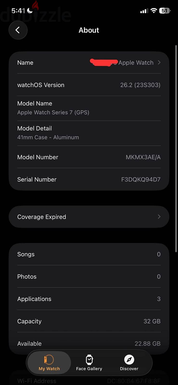 Apple Watch Series 7 GPS 41mm 8
