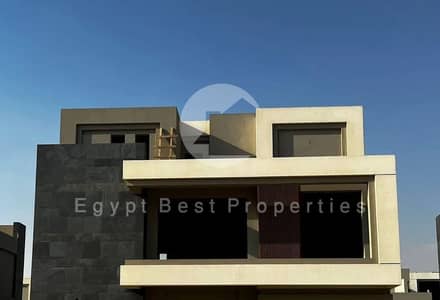 LARGEST Villa 411m BUA with ELEVATOR Installments For Sale in Patio Town By La Vista on Gamal Abdel Nasser Axis 5th Settlement