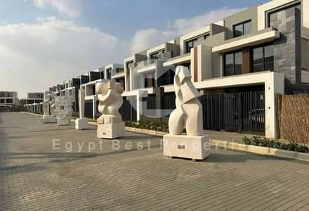 LOWEST PRICE Standalone Villa 225m 8Y Installments For Sale in Patio Town By La Vista on Gamal Abdel Nasser Axis 5th Settlement