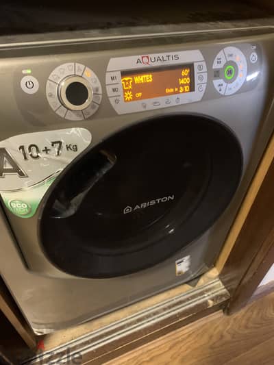 Ariston AQUALTIS Front Load Full Automatic Washing Machine With Dryer,