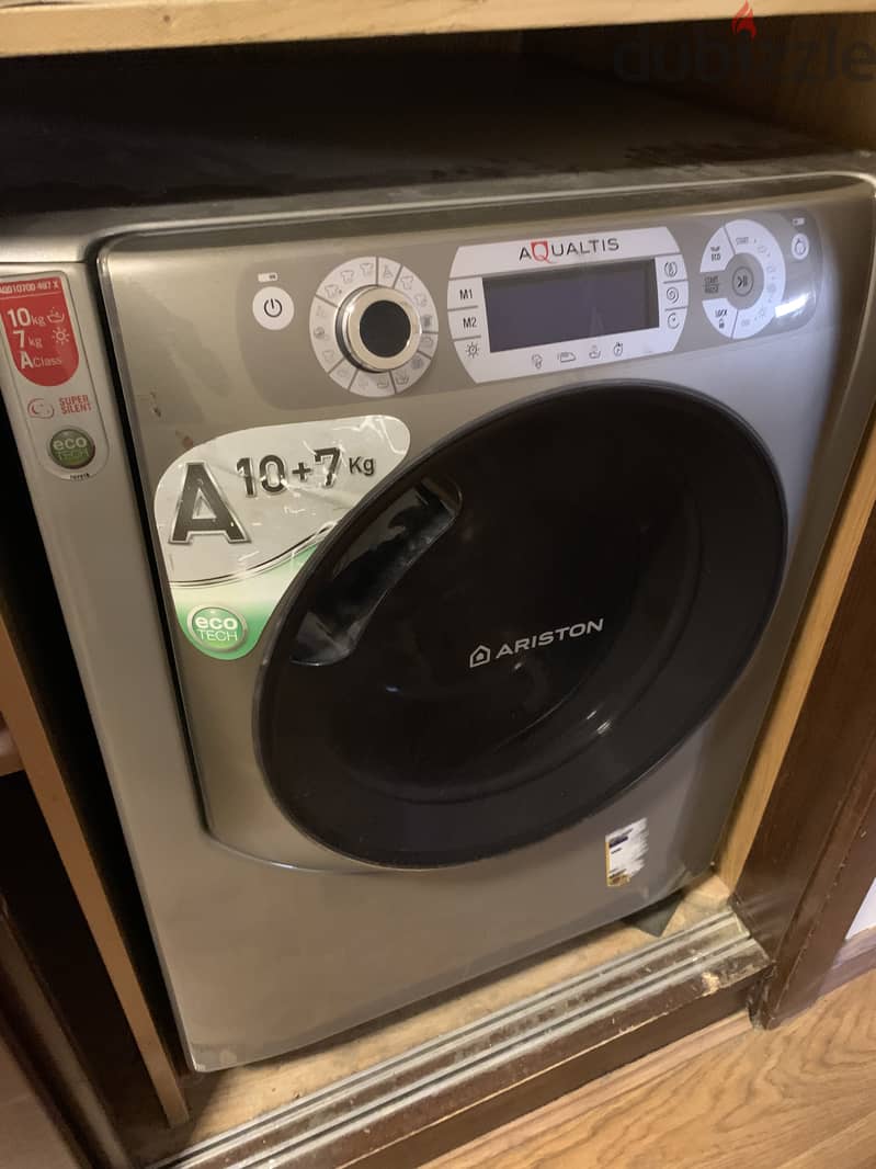 Ariston AQUALTIS Front Load Full Automatic Washing Machine With Dryer, 2