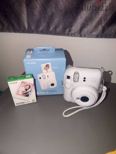 Instax Mini 12 With Film & Case