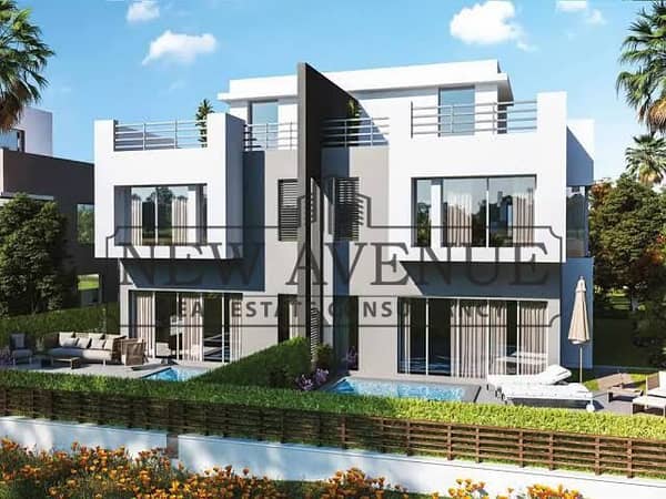 تاون هاوس  مودرن  تشطيب كامل أقل من سعر السوق هايد بارك   Hyde Park New Cairo  استلام فوري