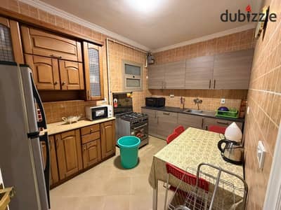 apartment fully furnished for rent in 16 th distric - sheikh zayed city -ground floor with gsrden