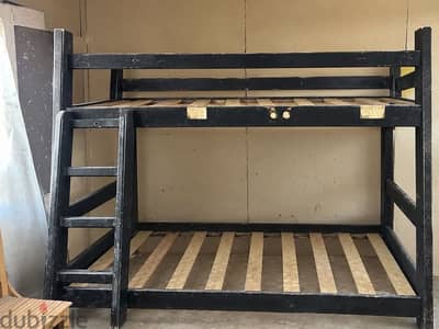 Wood Bunkbed,  سري خشب دورين