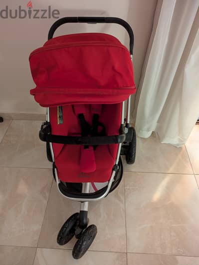 Stroller with the car seat