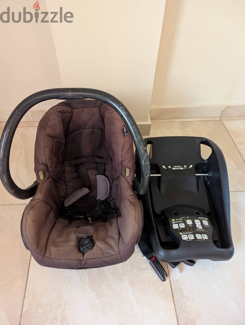Stroller with the car seat 3