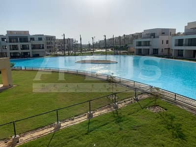 شاليه للبيع فيو مفتوح مباشره على اللاجون فى مراسي بلانكا