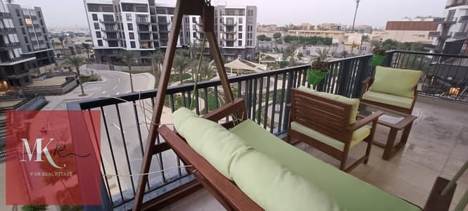 للبيع شقة تشطيب الترا سوبرلوكس جاهزة للسكن الفوري 200متربالفرش في كمبوند كمبوند كايرو فيستيفال سيتي القاهرة الجديدة Cairo Festival City Compound