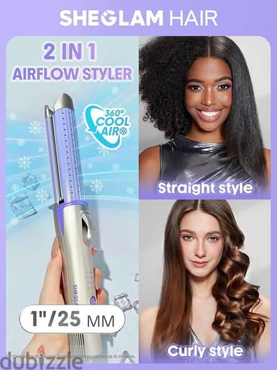sheglam hair curler (بحكم جديدة (مستعملة مرتين فقط