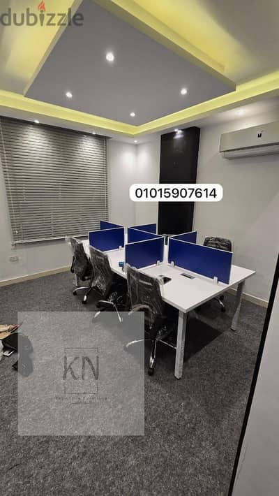 خلية عمل / بارتيشن /مكاتب موظفين /work station / أثاث مكتبي