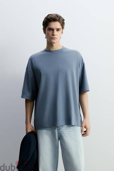 Lefites MEN Oversize boxy fit t shirt Size L