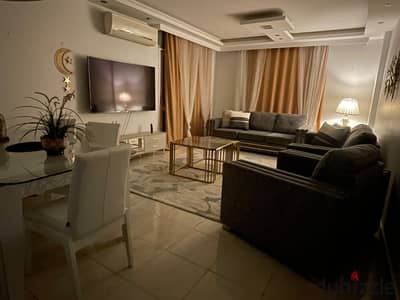 A 3-bedroom apartment right next to the mosque and with convenient access to amenities, available for rent, fully furnished, in Madinaty.