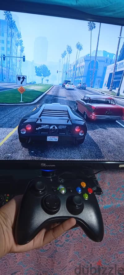 xbox 360 معدل عليه اكتر من 40 لعبه