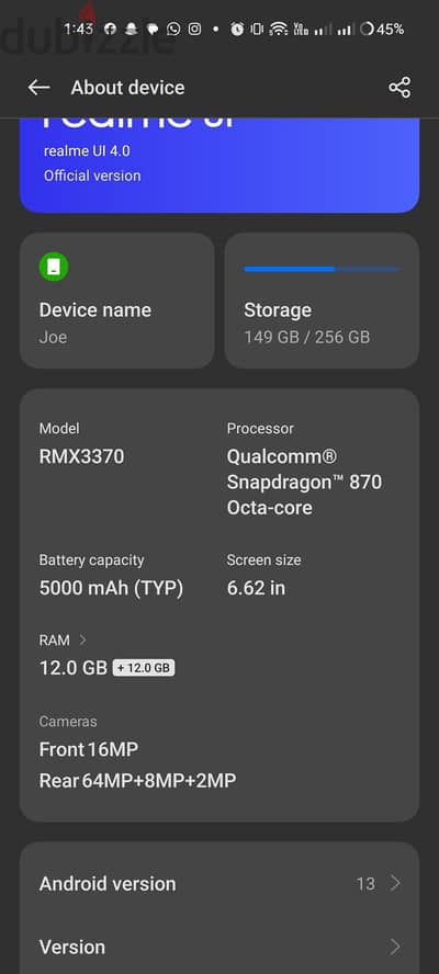 Realme GT Neo2