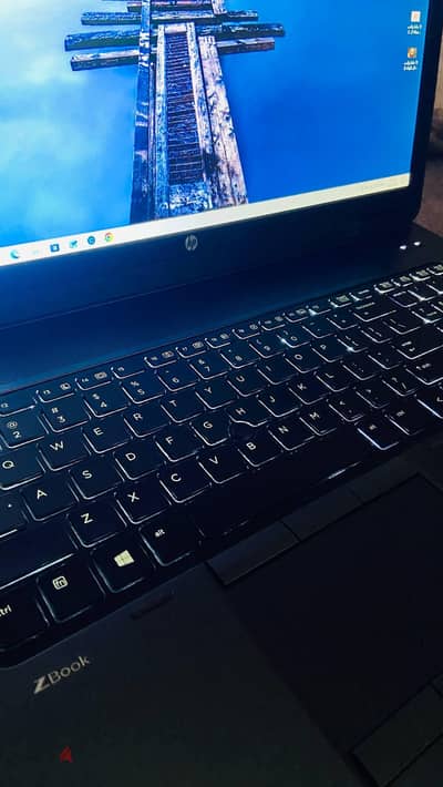 عملاق الجرافيكس والجيمز hpZbook بالكارت العملاق 4جيجا