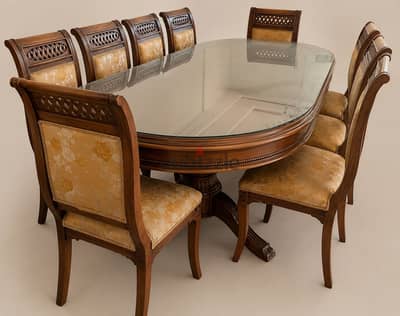 Full dinning room - خشب زان