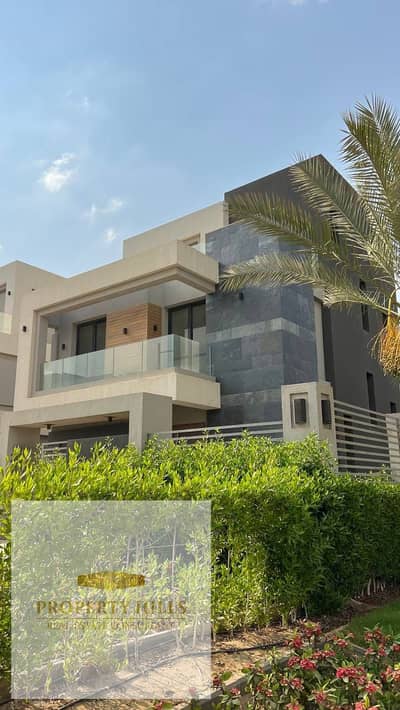 Last villa receipt within months at a bargain price in Patio Town from La Vista in the heart of the Fifth Settlement