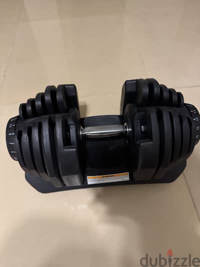 Adjustable dumbbell 40 kg single