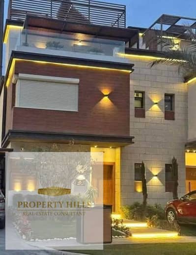 Exceptional independent villa in a very special location with a small down payment and great facilities for payment