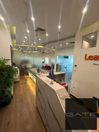Administrative Office for Rent in Al Guezira Plaza- Prime Location in the Heart of October, Next to Arkan Plaza-Fully Equipped-Ready to Move
