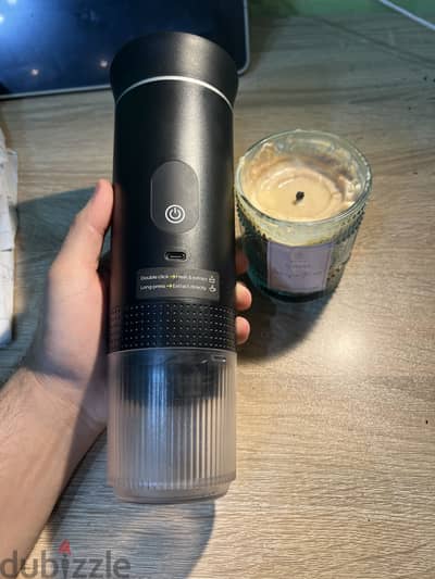 Portable espresso maker 3in1 self heating type c charger