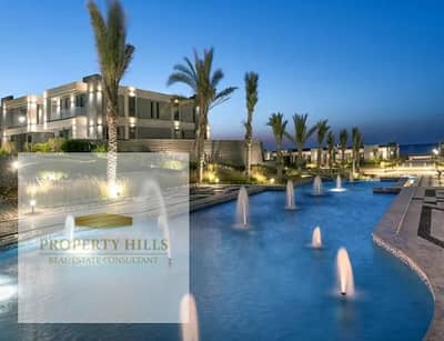 شاليه متشطب بالكامل للبيع في لافيستا بمقدم 5% Sea view في موقع مميز دقايق من سيدي حنيش