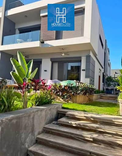 Fully finished townhouse, ready to move and viewing, for sale at a special price in La Vista City compound.
