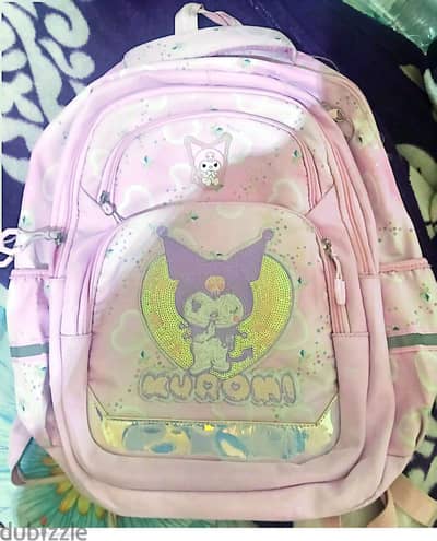 شنطة مدرسية (Kuromi) بحالة جديدة