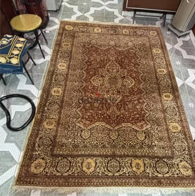 سجادة كاشان صوف اصلي النساجون الشرقيون 2×3