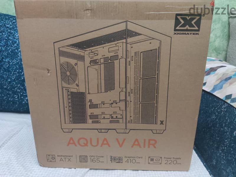 case xigmatek AQUA V AIR MID TOWER. 5