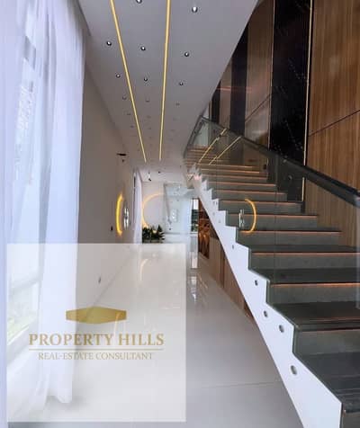 Last 334 sqm Ready to Move Fully Finished Villa Waterfall View Golden Square New Cairo
