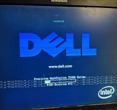 جهاز كمبيوتر Dell T5400 و شاشة