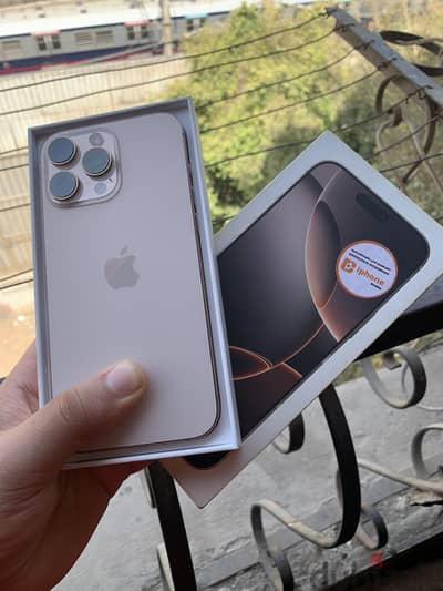 ‏Iphone 16pro max256g 2sim za/a ||ايفون١٦برو ماكس ٢٥٦جيجا