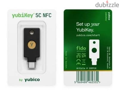 مفتاح أمان يوبيكي (YubiKey 5C NFC