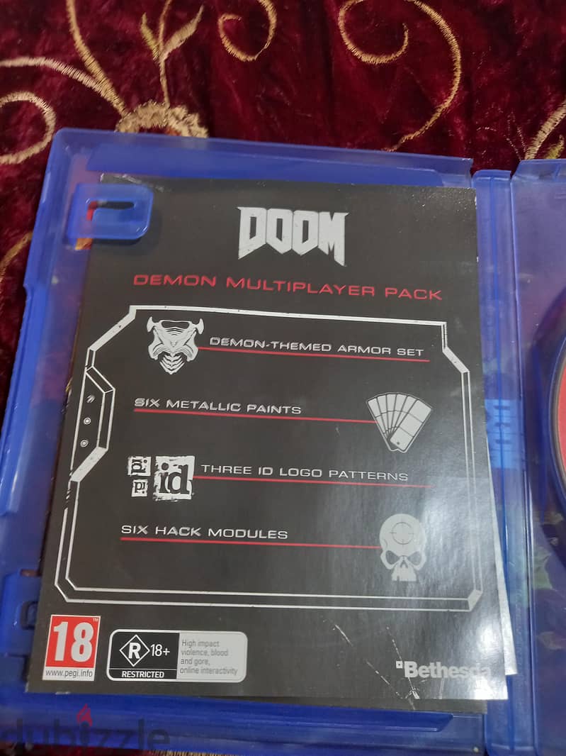 لعبة Doom Playstation 4 2